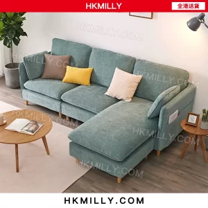 A&0188布藝梳化 sofa 客廳沙發家用海綿坐墊 乳膠坐墊多顏色選擇使用沙發