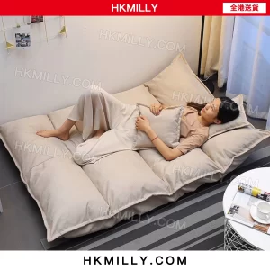 A&0802懶人沙發床榻榻米日式梳化床布藝梳化