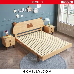 A&0908實木兒童床 雙人床 公主床 寶寶床 baby bed 可愛卡通床