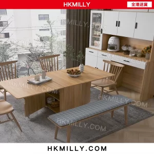A&1438可訂製尺寸餐桌邊櫃組合櫃一體櫃