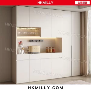 A&1873可訂造尺寸款式餐邊櫃 酒櫃 組合櫃 高身櫃子 客廳餐廳收納櫃