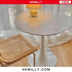 A&0421休閒餐枱 餐桌 休閒枱 咖啡台 接待台 陽台桌椅ins圓餐檯 圓形高端桌子 洽談枱 茶几
