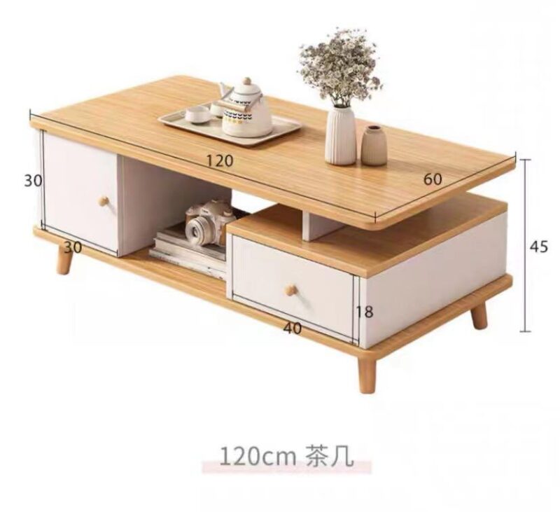 A&0039茶几 客廳收納櫃 儲物櫃 置物架 - Image 9