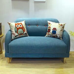 A0390布藝梳化 小戶型單人雙人沙發 簡易時尚小sofa