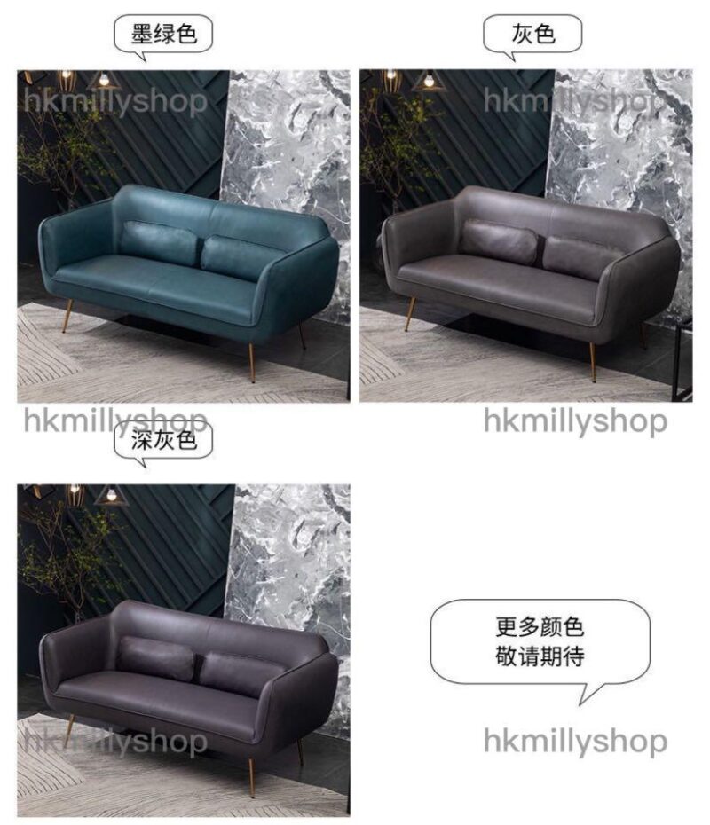 A&0409免洗科技佈梳化 雙人位 三人位沙發 出租屋沙發 服裝店 門店 店鋪專用沙發 - Image 9