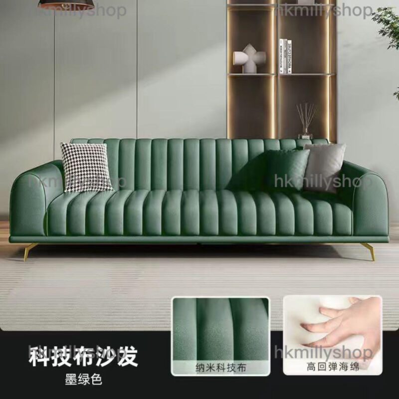 A&0594科技布梳化 沙發 直排沙發 雙人位梳化 三人位皮質沙發 - Image 9