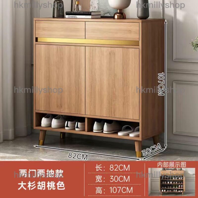 A&0605大容量鞋櫃 鞋架 入門收納櫃 儲物櫃 玄關櫃 簡約時尚鞋架 - Image 6