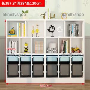 A&0768書櫃文具收納櫃塑膠收納桶儲物櫃玩具櫃抽屜櫃櫃桶書架