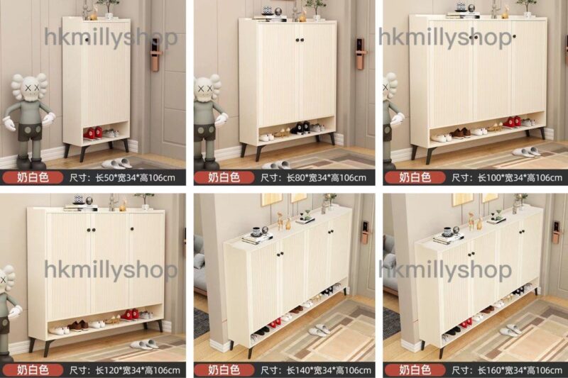 A1306大容量鞋櫃 入門收納櫃 門廳櫃 儲物櫃 隔斷櫃 玄關櫃 鞋架 - Image 9