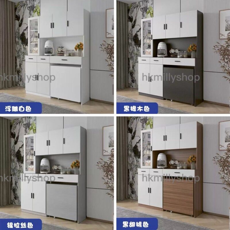 A&1438可訂製尺寸餐桌邊櫃組合櫃一體櫃 - Image 8